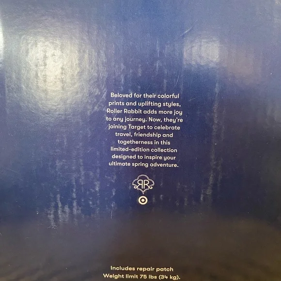 Roller Rabbit Blue Inflatable Accessory - Picture 2 of 4